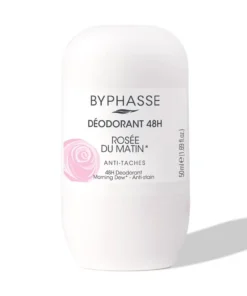 BYPHASSE Deodorant Roll On Anti Taches Rosee de Matin 50ml