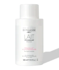 BYPHASSE Lait Demaquillant Douceur Pompe 500ml