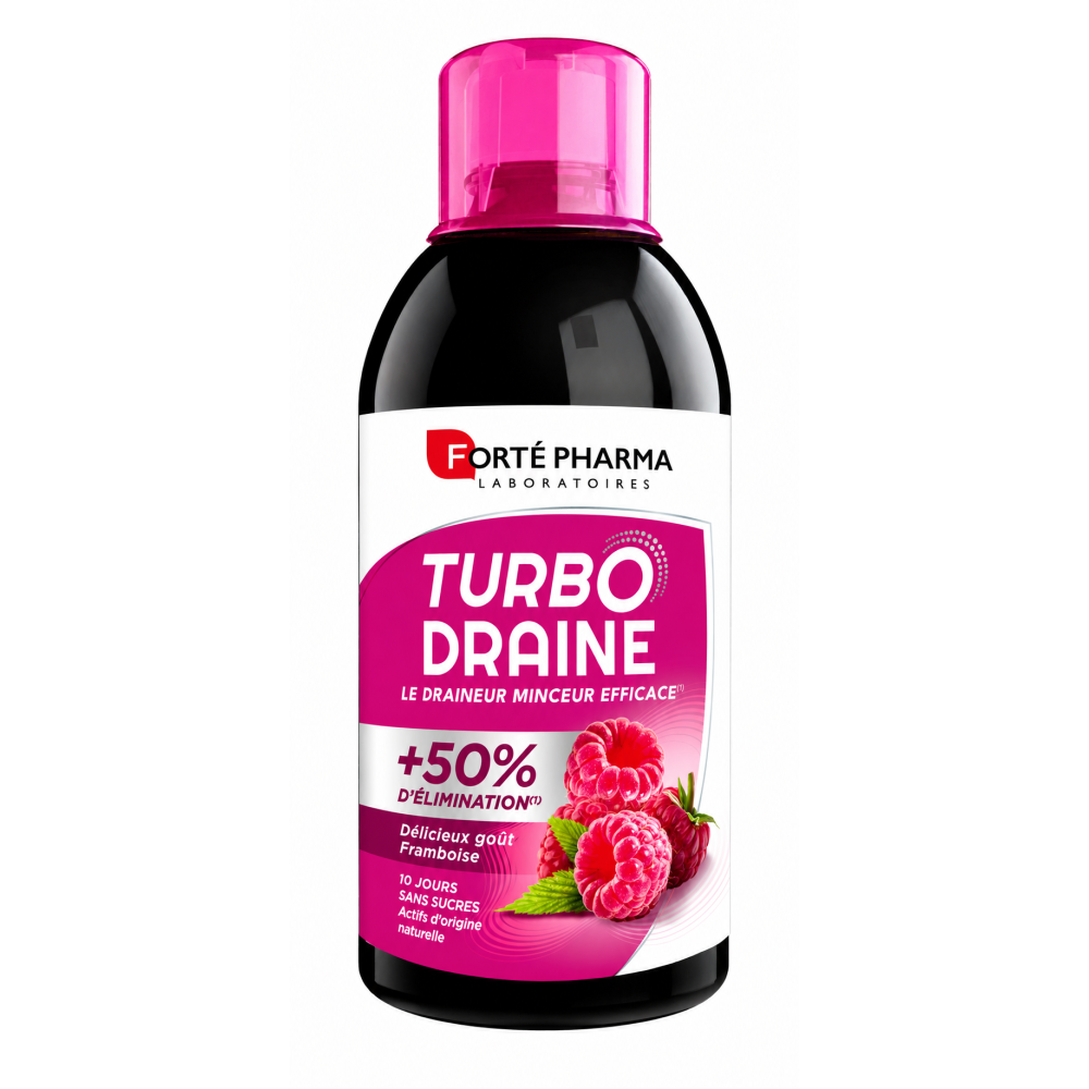FORTE PHARMA TURBODRAINE MINCEUR FRAMBOISE 500ML