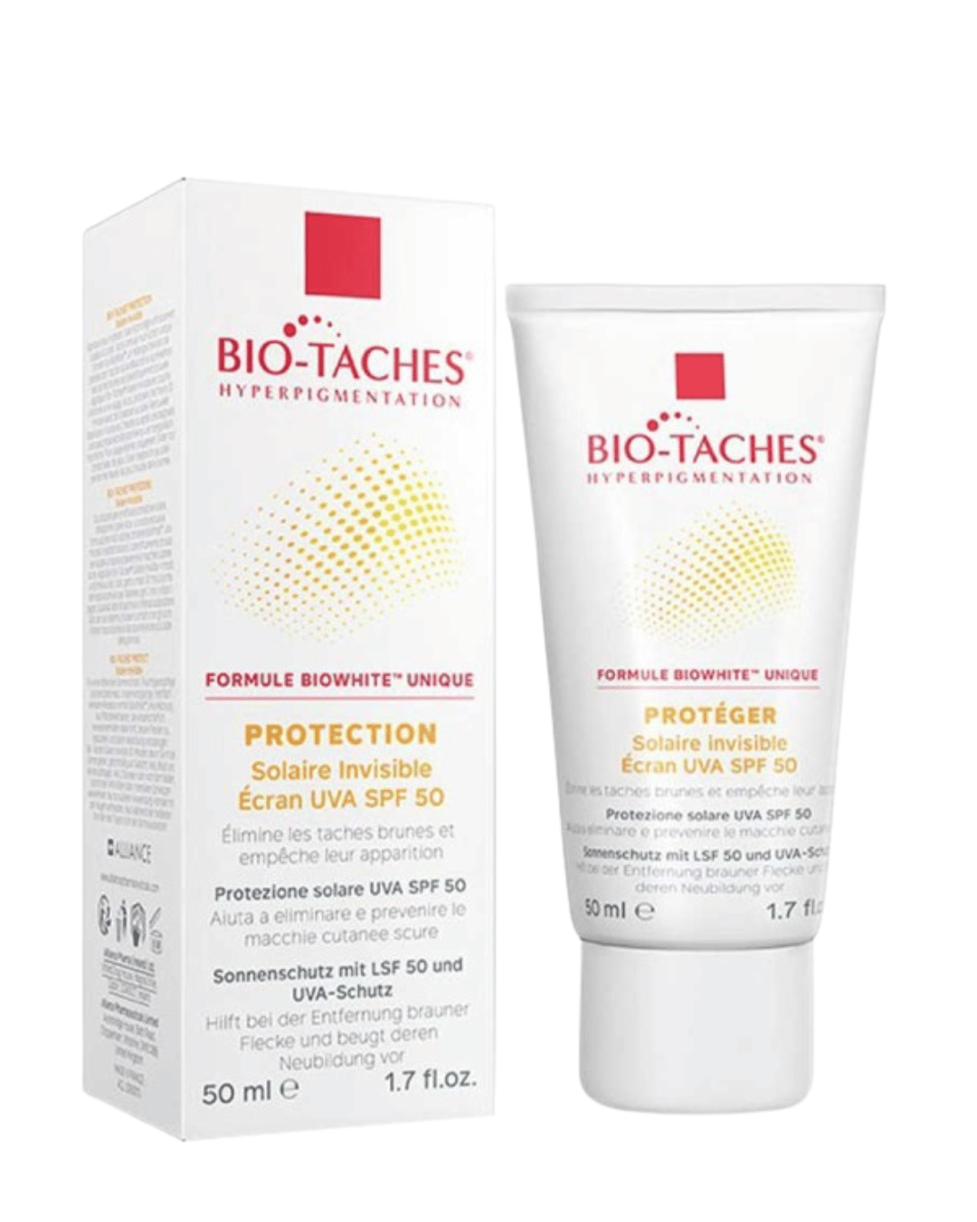 BIOTACHES ECRAN SOLAIRE INVISIBLE SPF50 50ML
