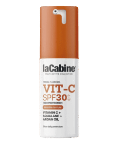LA CABINE VIT C INVISIBLE FACIAL FLUID GEL SPF30 30ML