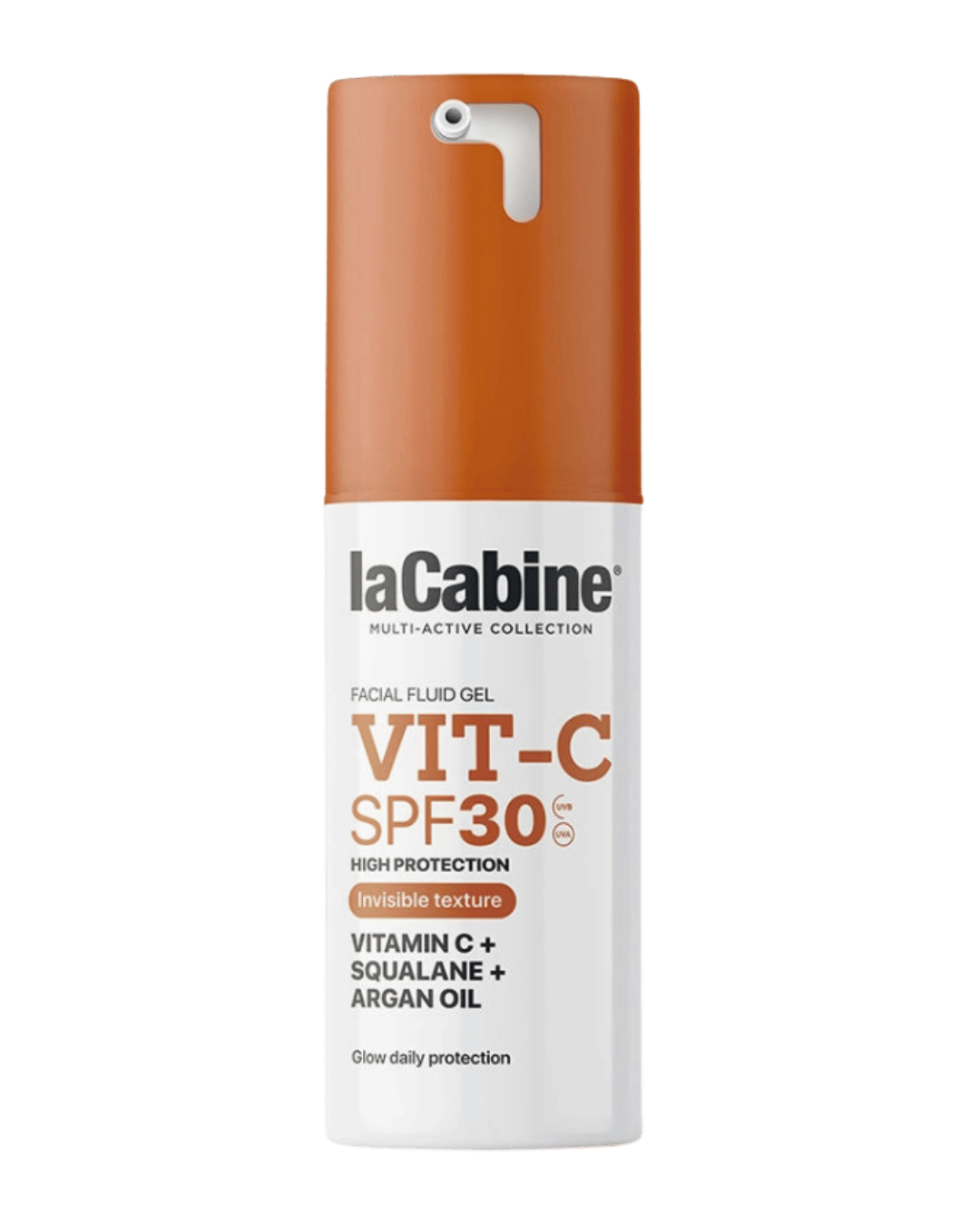 LA CABINE VIT C INVISIBLE FACIAL FLUID GEL SPF30 30ML