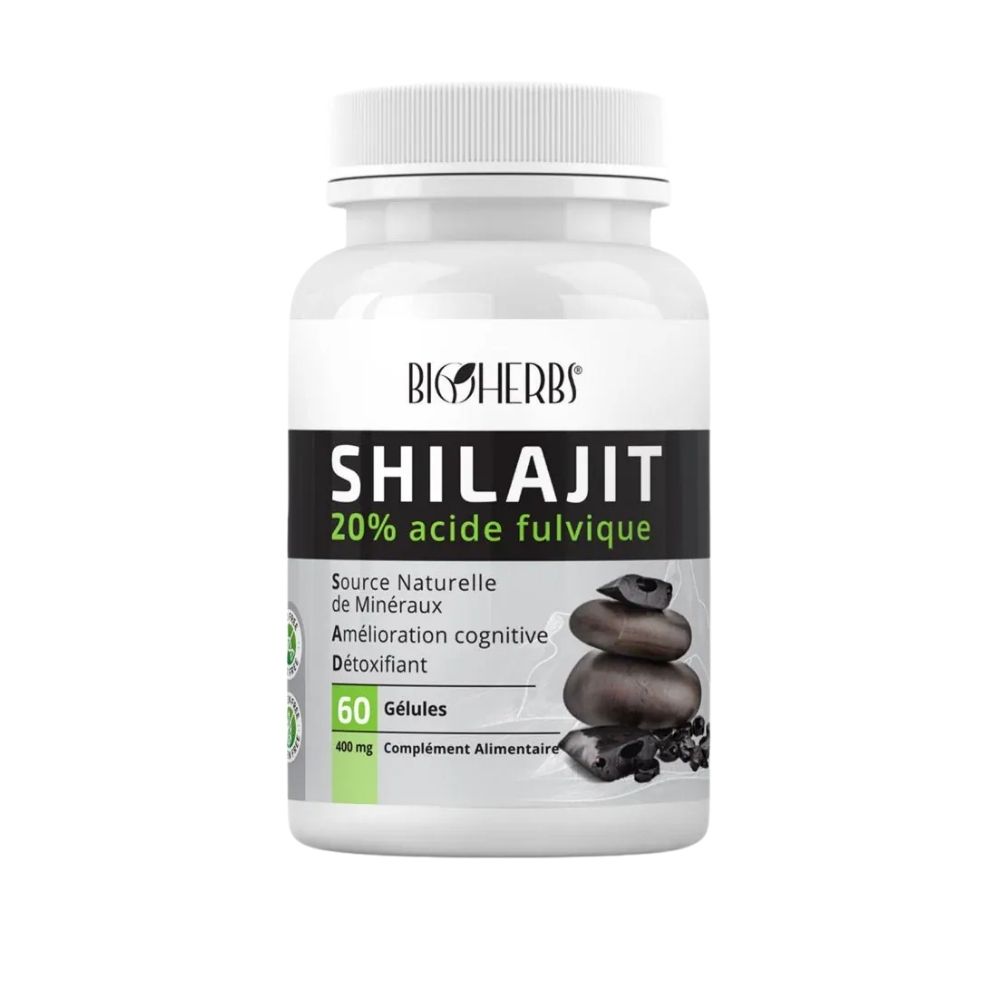 Bioherbs Shilajit 60 Gélules