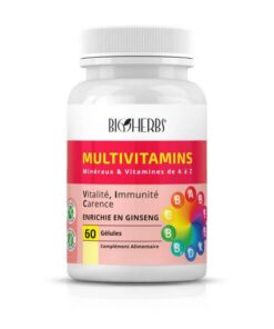 BIOHERBS MULTIVITAMINS 60 GELULES