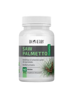 Bioherbs Saw Palmetto Complexe 60 gélules