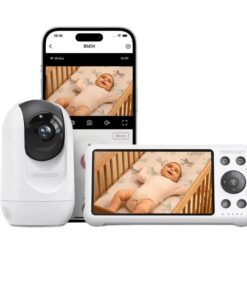 Momcozy Baby Monitor 2-en-1 Surveillance Intelligente et Sécurisée BM04