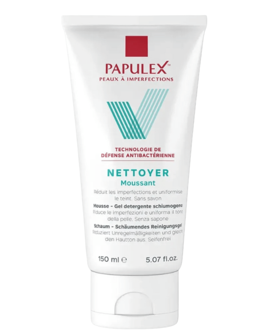 PAPULEX GEL NETTOYANT MOUSSANT 150ML