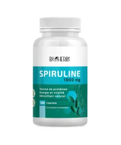 Bioherbs Spiruline 1000mg 120 comprimés