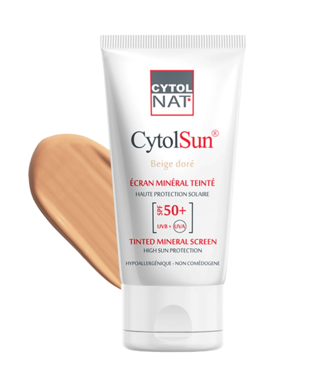 CYTOLNAT CYTOLSUN ECRAN SPF50+ TEINTE BEIGE DORE