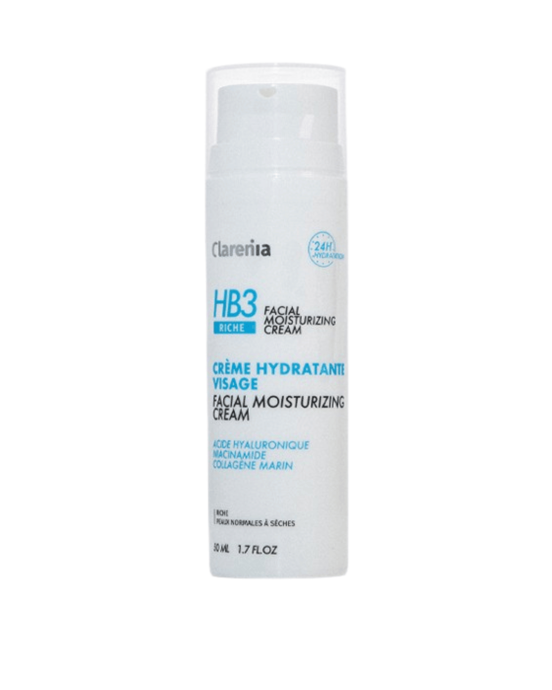CLARENIA HB3 CREME HYDRATANTE VISAGE RICHE 50ML