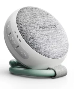 Momcozy Machine à Bruit Blanc et Veilleuse avec Enceinte Bluetooth